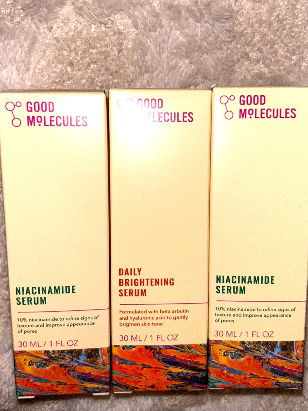 Good Molecules Niacinamide Serum — Cream Tone Skin Clarifying Serum